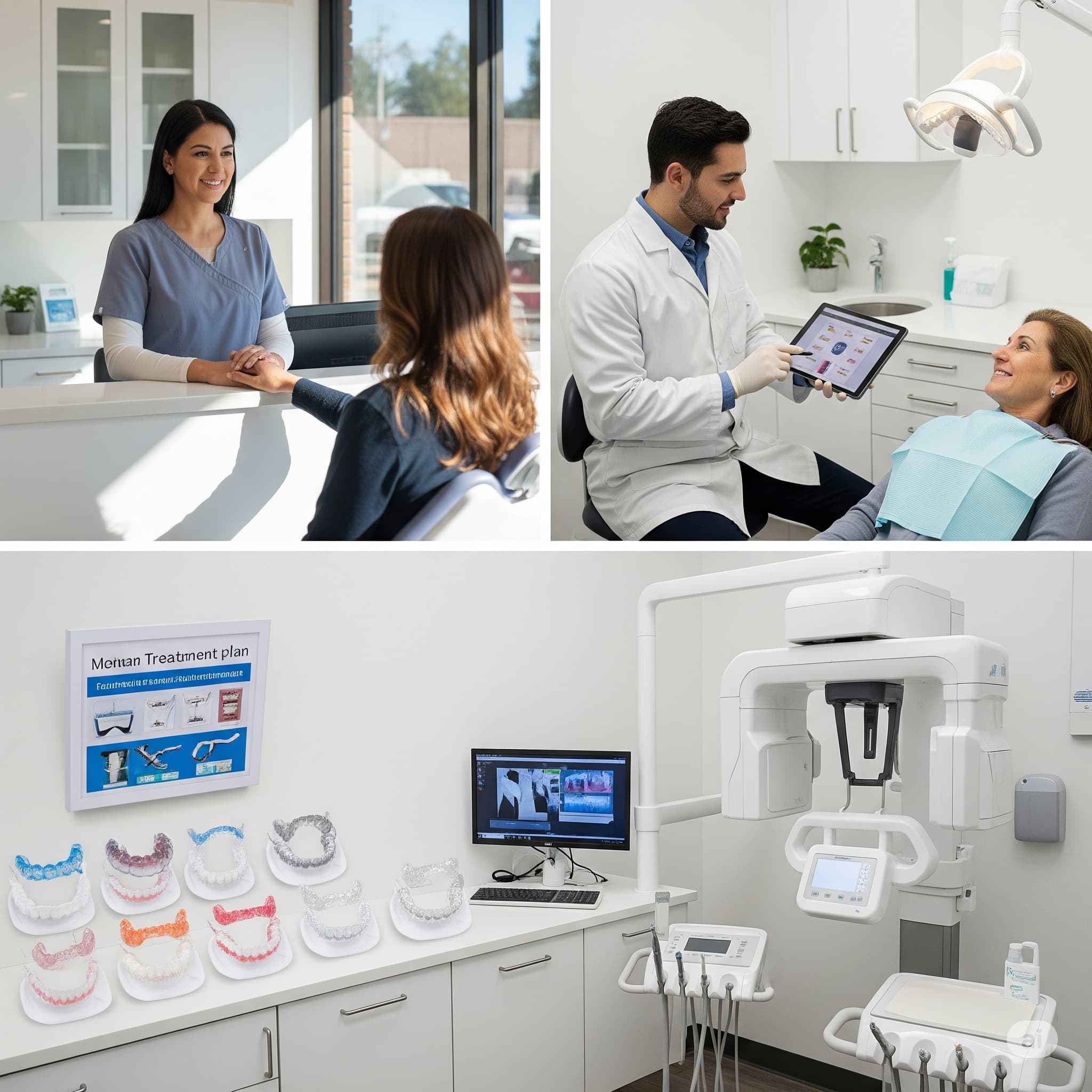 Friendly dental team in Canton, IL, providing adult-focused care with modern technology and personalized service in a welcoming office.