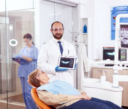 Image of teeth extraction